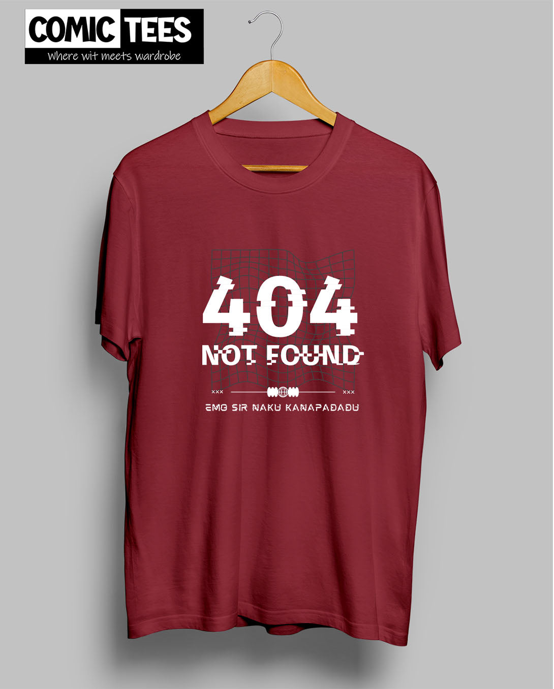 Emo sir naku kanapadadu x 404 not found T-Shirt