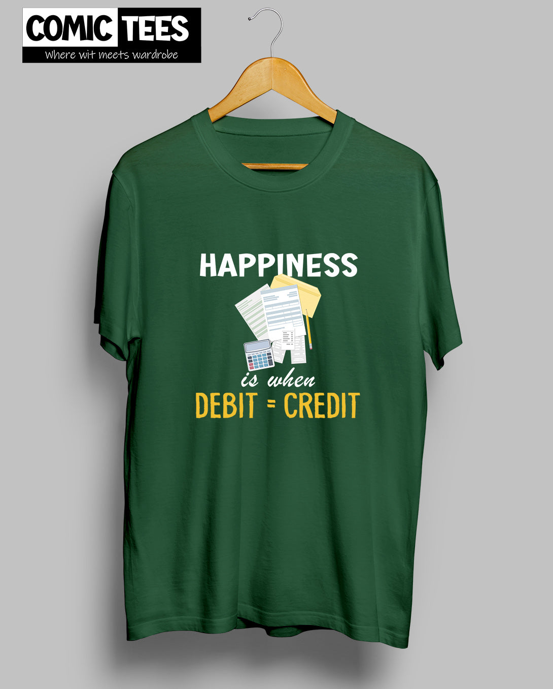 Happiness is when Unisex Tshirt