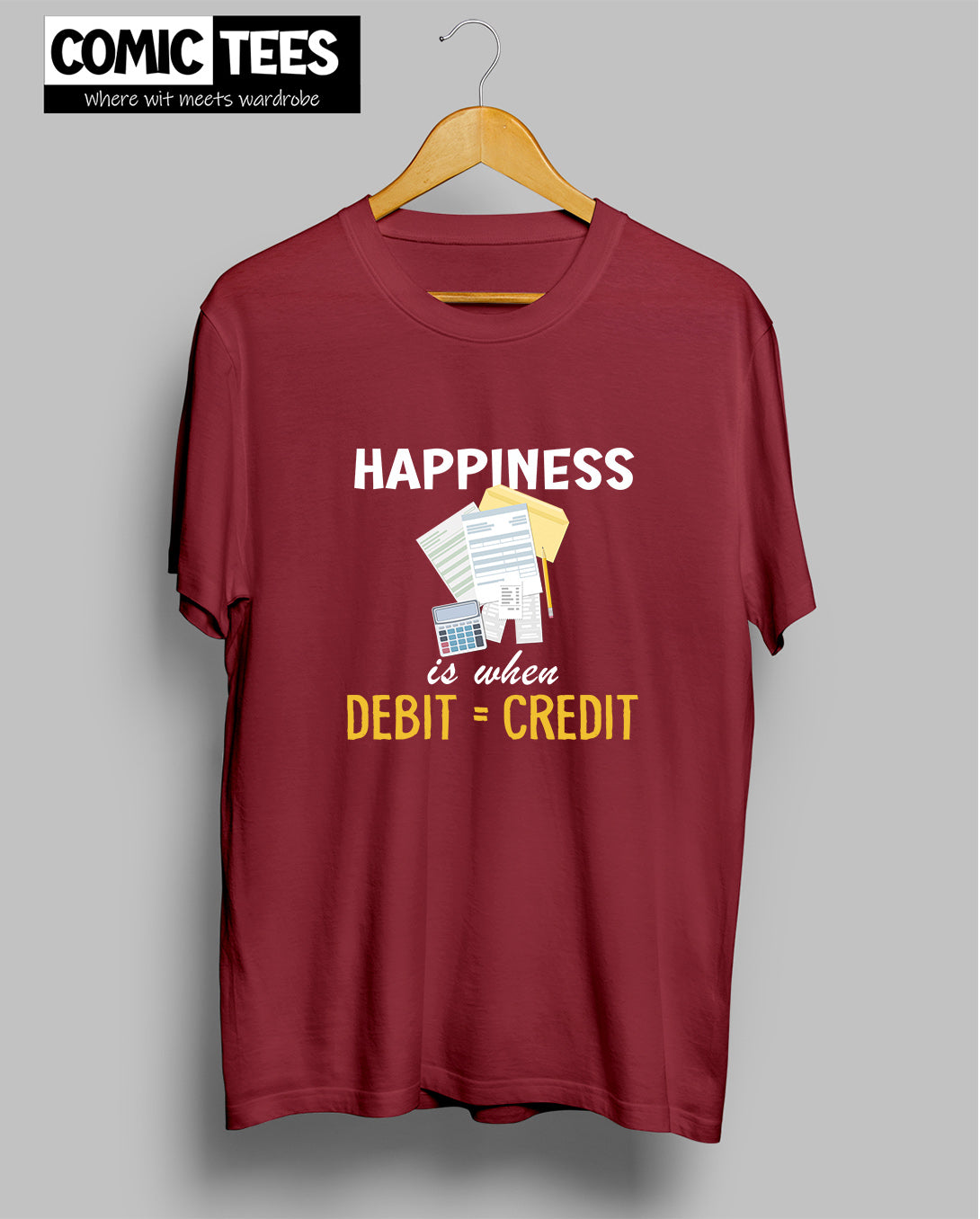 Happiness is when Unisex Tshirt