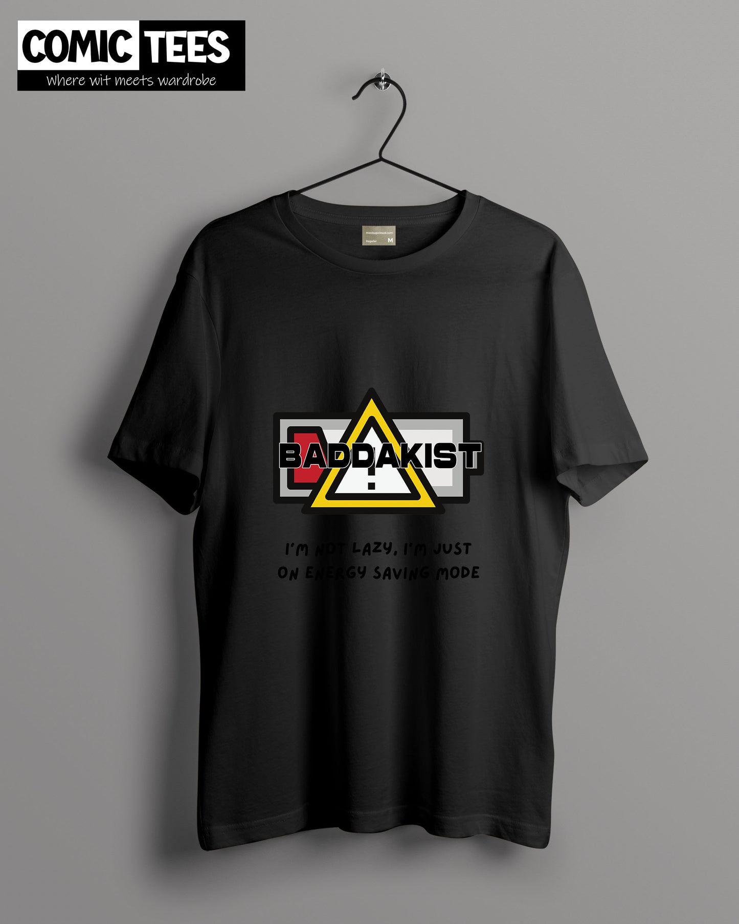 Baddakist x Energy Saving mode Oversize T-Shirt