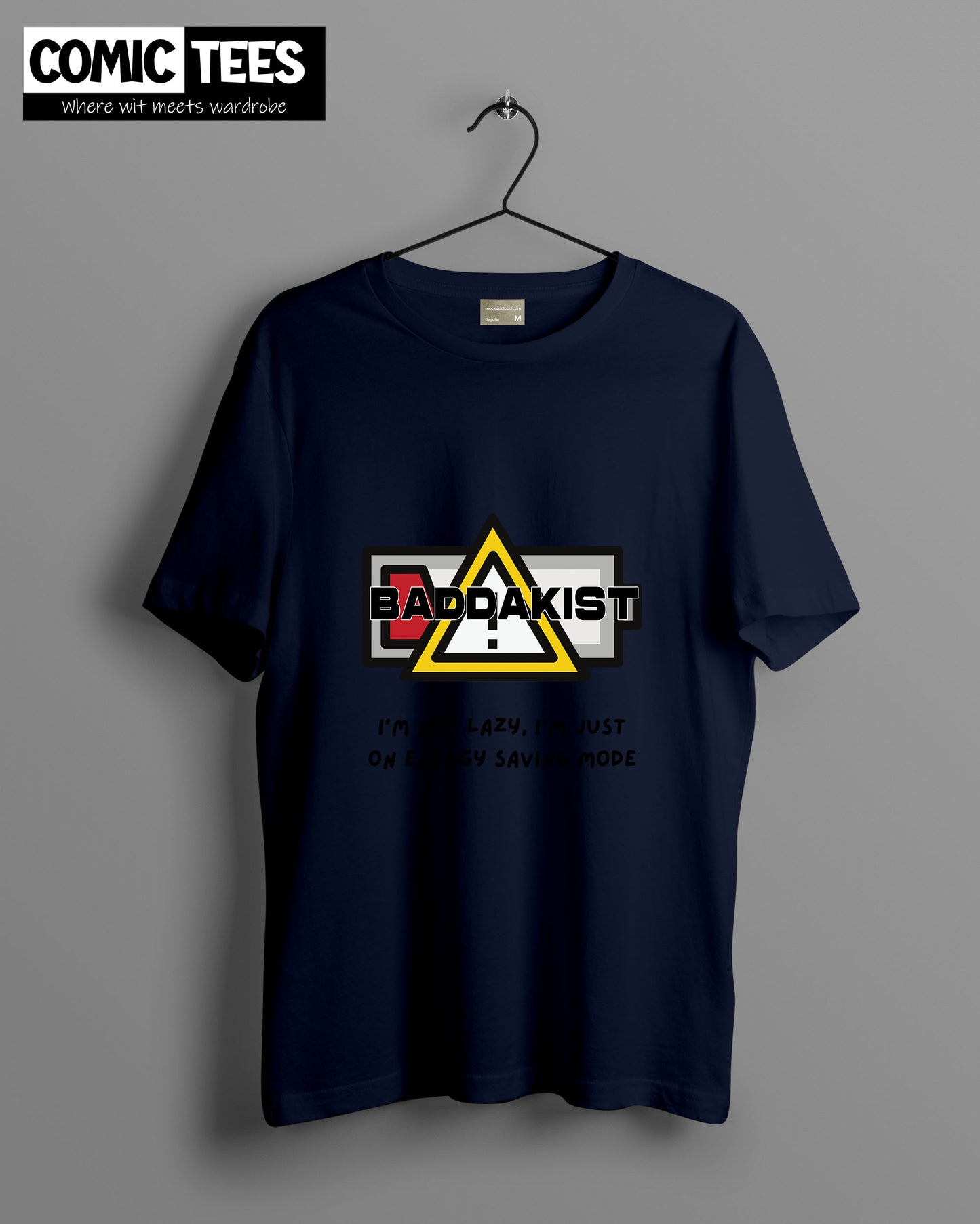 Baddakist x Energy Saving mode Oversize T-Shirt