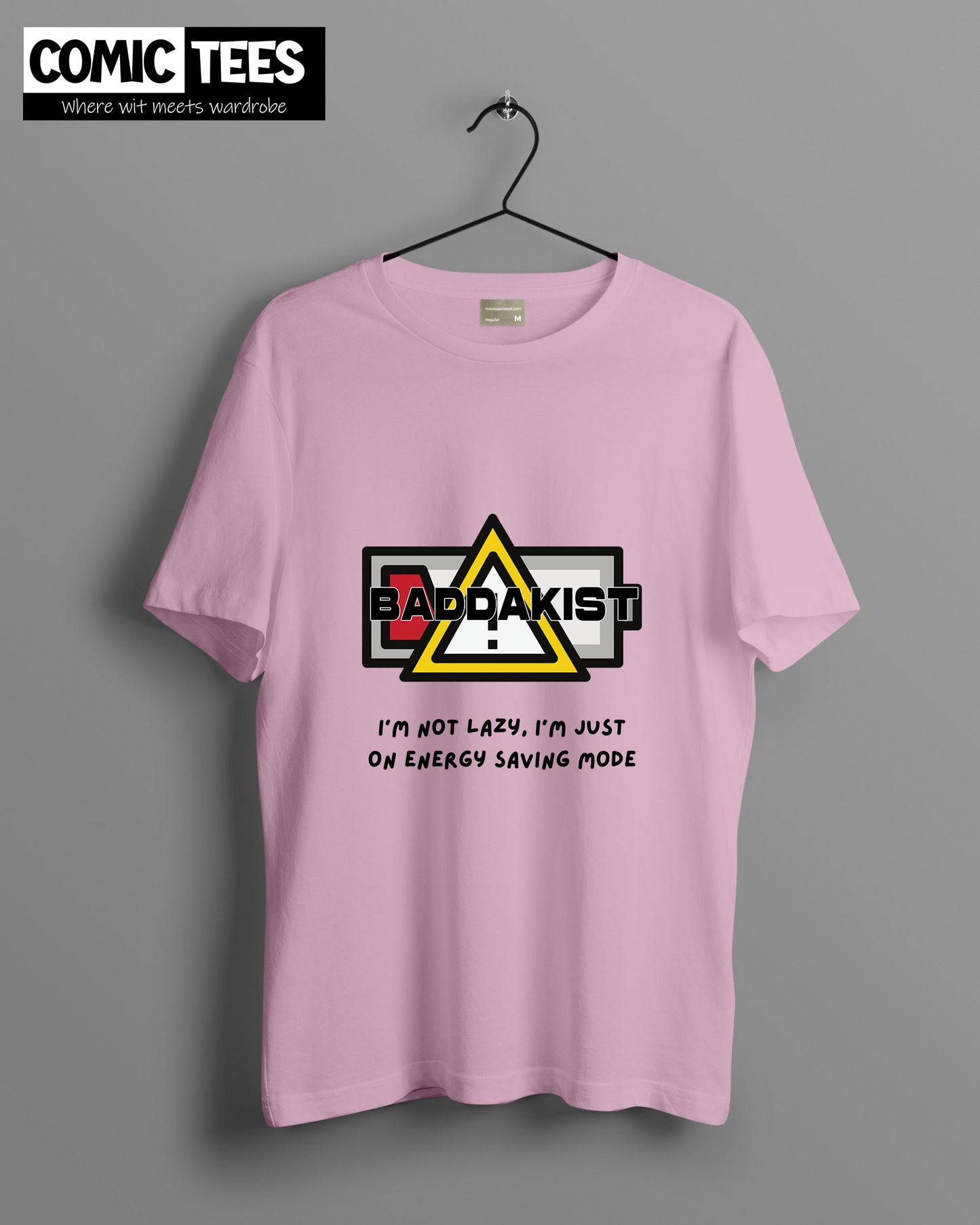 Baddakist x Energy Saving mode Oversize T-Shirt