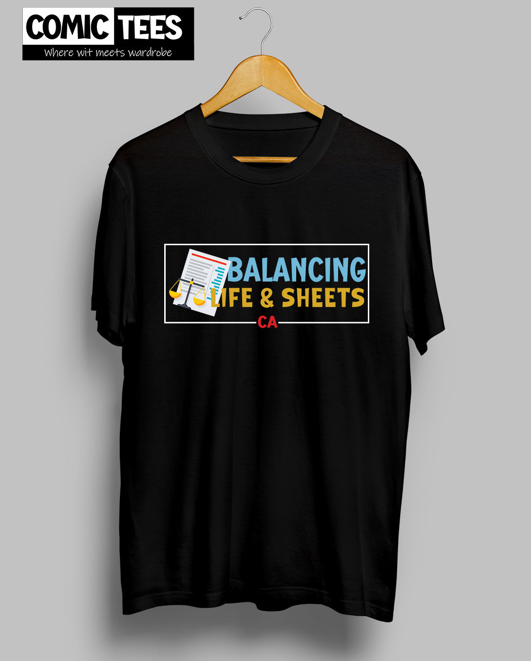 Balancing Life and Sheets Unisex Tshirt