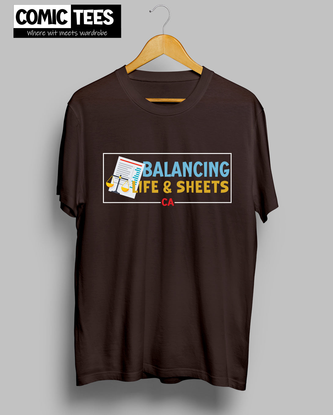 Balancing Life and Sheets Unisex Tshirt