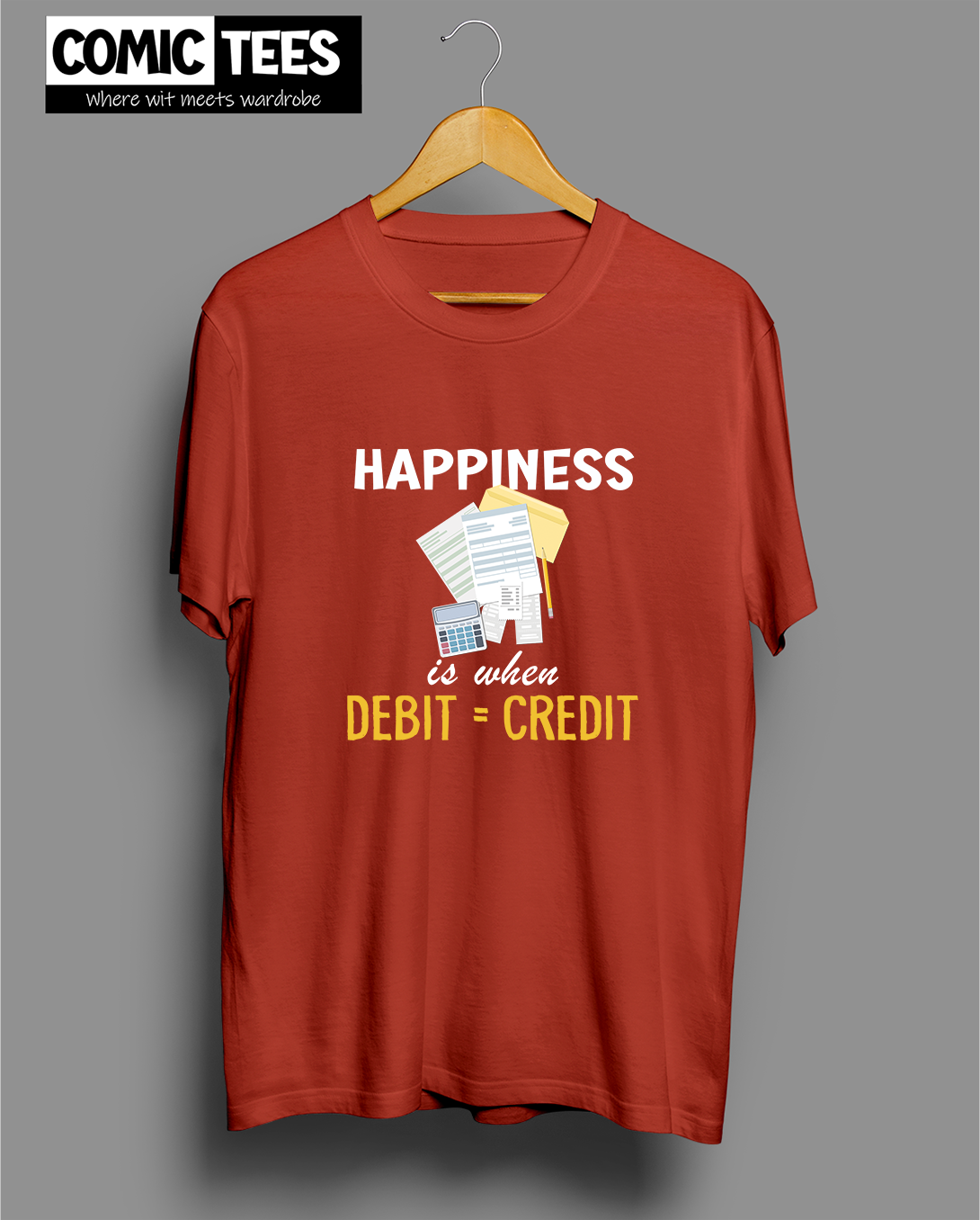 Happiness is when Unisex Tshirt