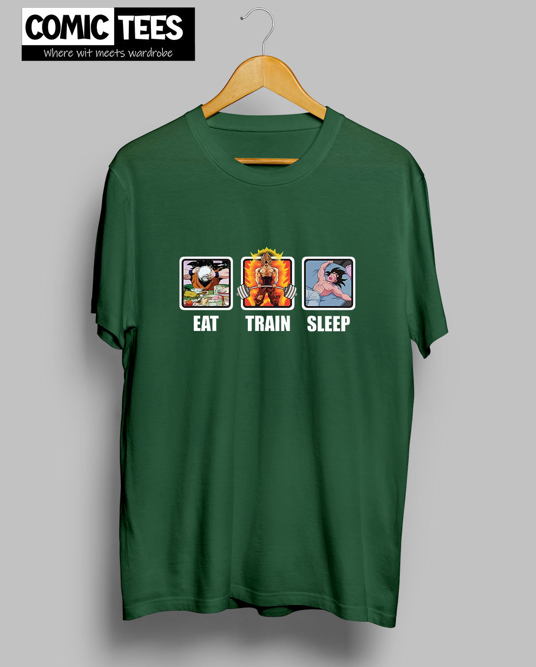 Eat Train Sleep Goku T-Shirt
