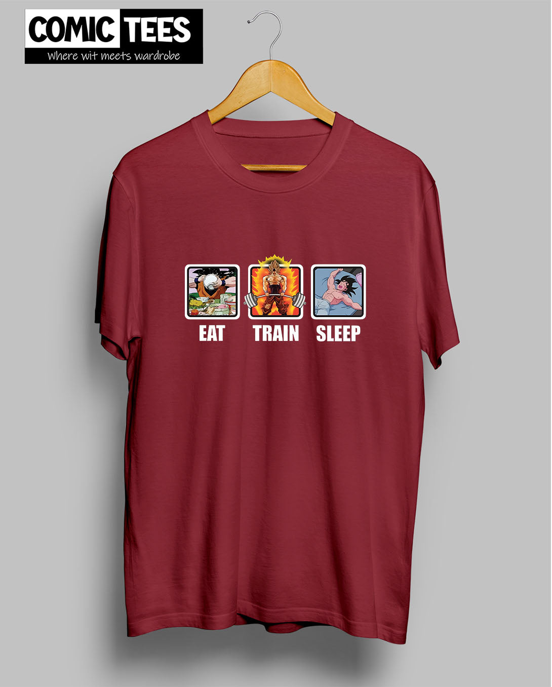 Eat Train Sleep Goku T-Shirt