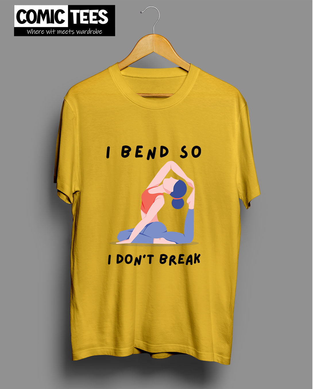 I Bend so I dont break T-shirt