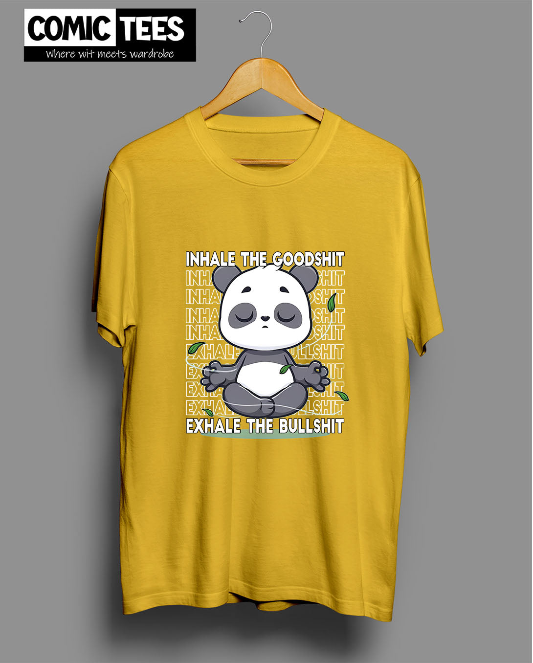 Inhale the Good shit exhale the bullshit T-shirt