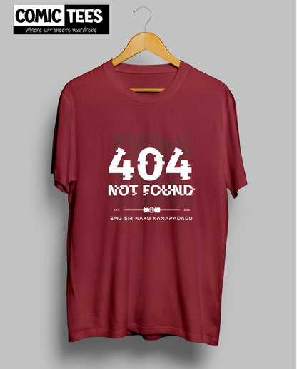 Emo sir naku kanapadadu x 404 not found T-Shirt
