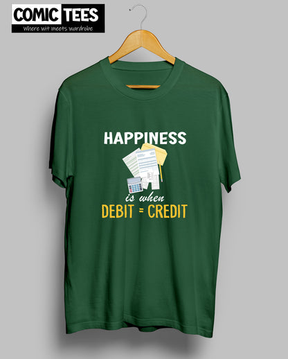 Happiness is when Unisex Tshirt