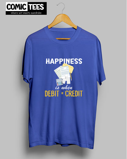 Happiness is when Unisex Tshirt