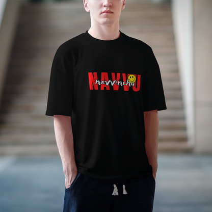Navvu navvinchu Oversized T-Shirt