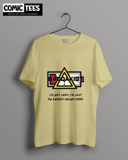 Baddakist x Energy Saving mode Oversize T-Shirt