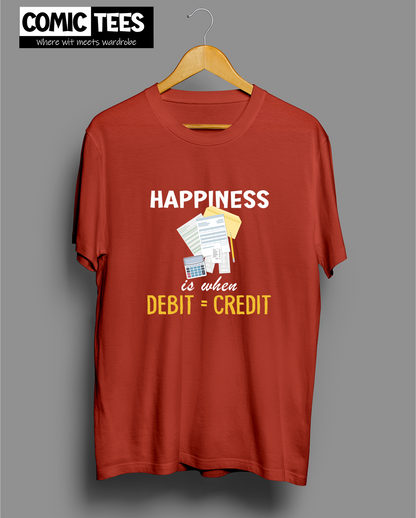 Happiness is when Unisex Tshirt