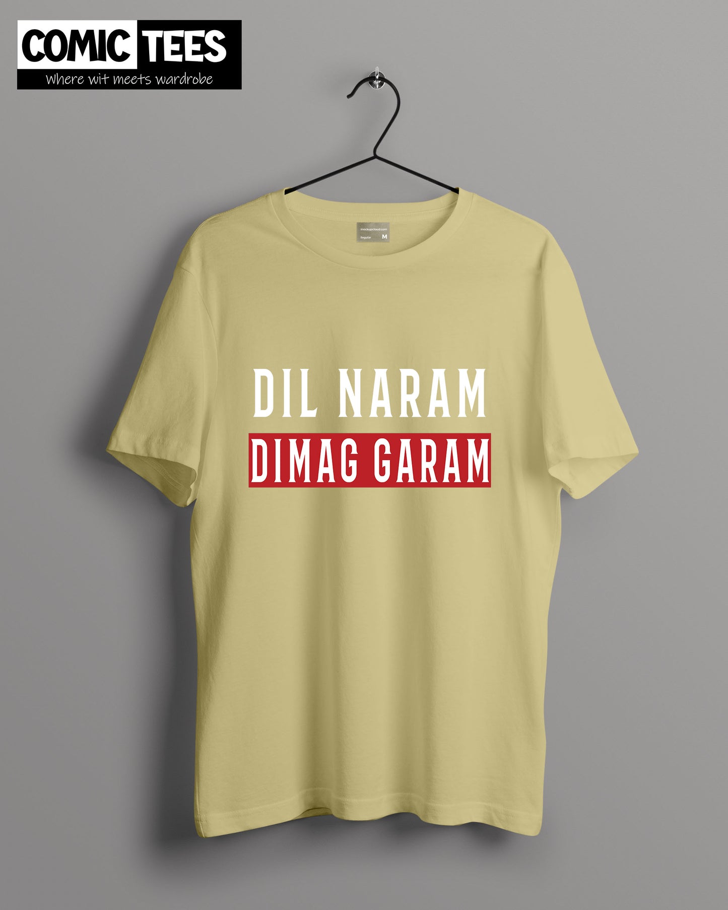 Dil naram dimag garam Ovesize T-Shirt