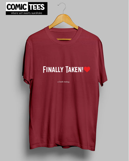 Finally taken a bath today Unisex Tshirt