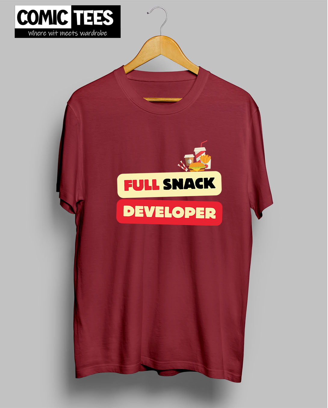 Full Snack Developer T-Shirt