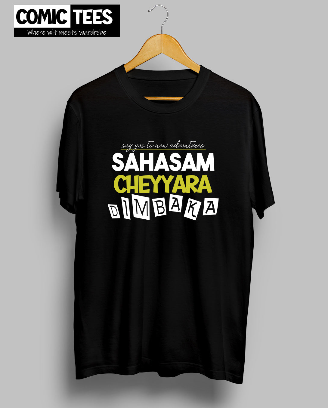 Sahasam Cheyyara Dimbaka Unisex Tshirt – Comic Tees