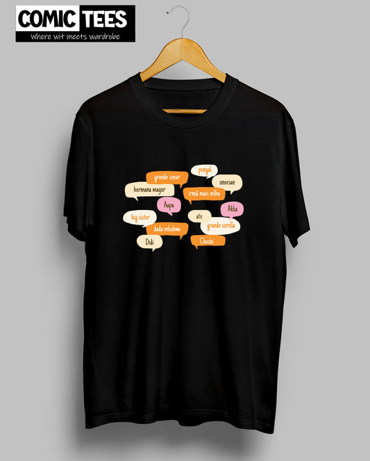 Sister in different Languages T-Shirt