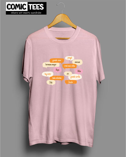 Sister in different Languages T-Shirt