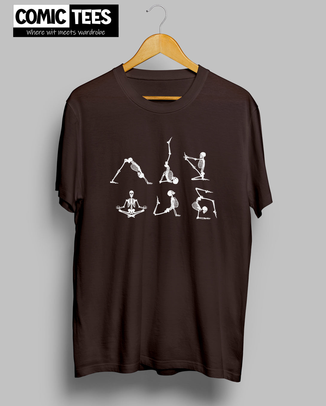 Yoga Poses (Skeleton) T-Shirt