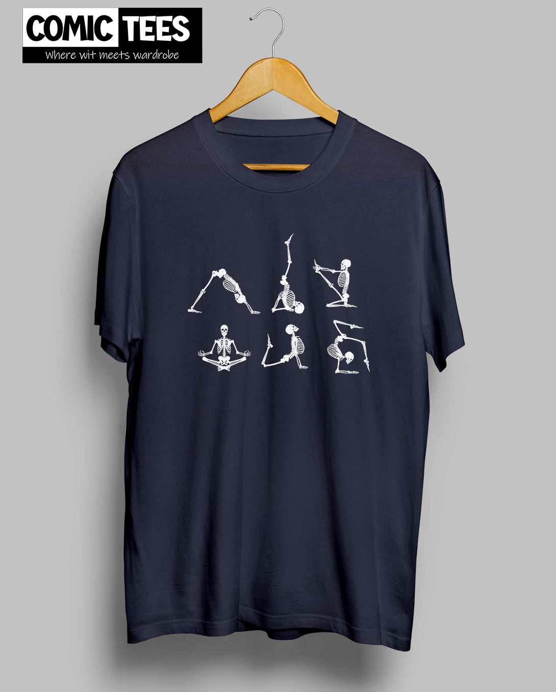 Yoga Poses (Skeleton) T-Shirt
